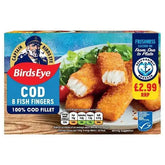 Birds Eye 8 Cod Fish Fillet 224g  Adomoo